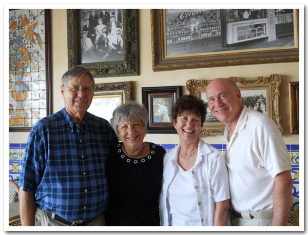 Ron and Margie Allen Stillwell, Marti and Walt Unger